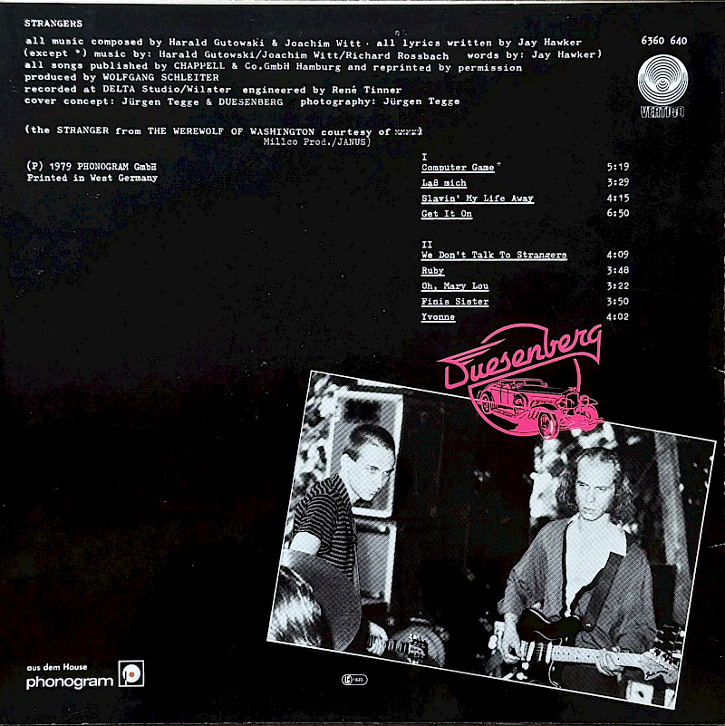 Rückseite Album