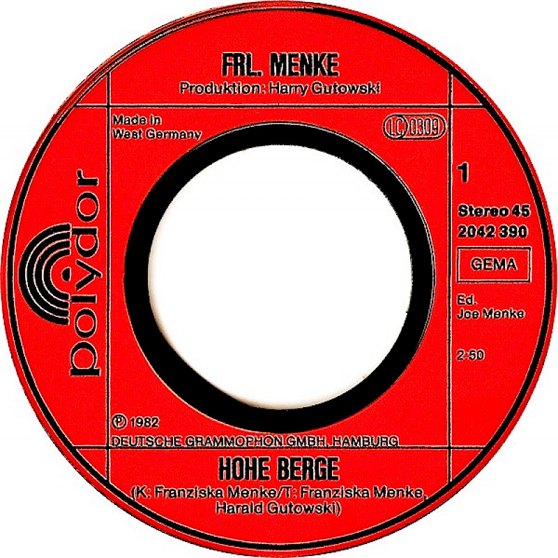 CD front Seite - Hohe Berge