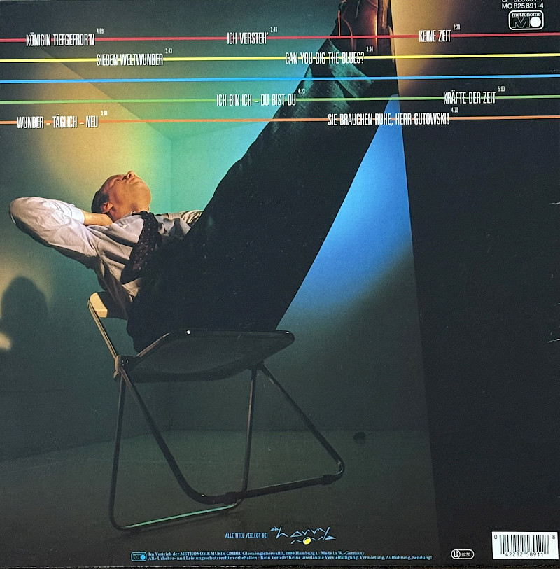 Album Cover Rückseite