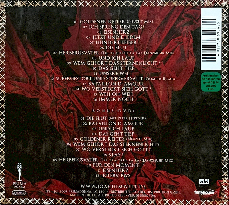 Rückseite Album