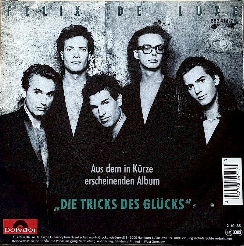Rückseite Single Cover