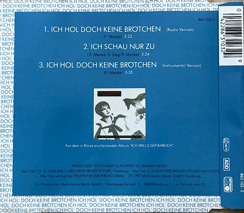 Rückseite Single