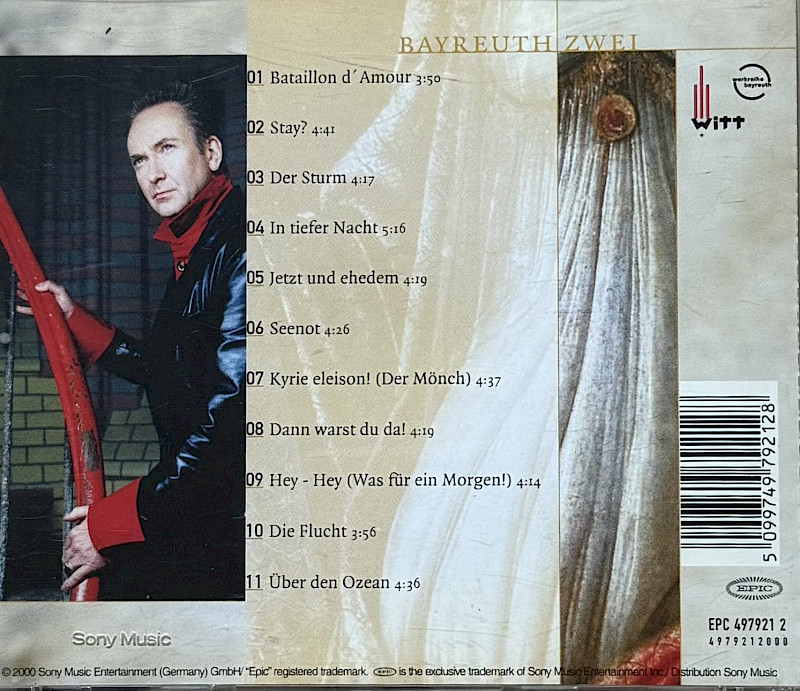Rückseite Album